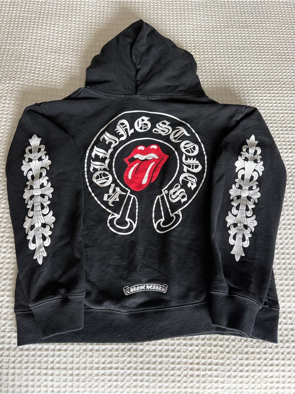 Chrome Hearts x Rolling Stone Limited Edition Zip Hoodie lightly worn no zipper